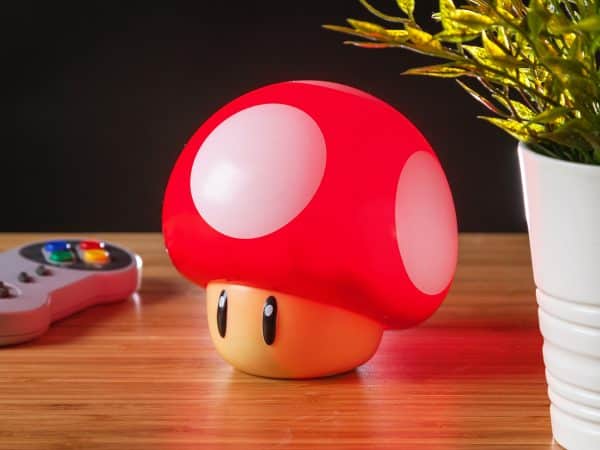 lampe champignon Mario Nintendo