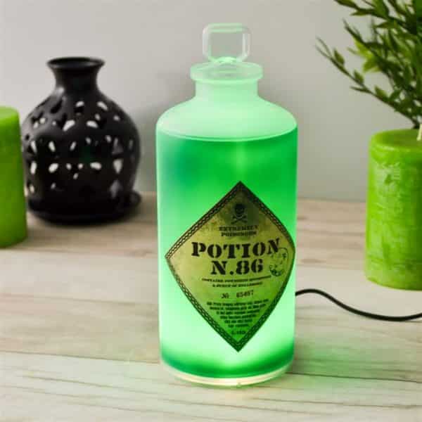 lampe potion magique Harry Potter