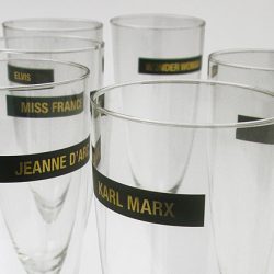 marque verre célébrités