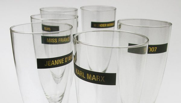 marque verre célébrités