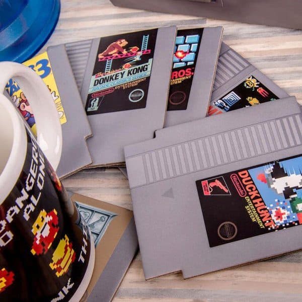 sous-verres cartouche de jeux Nintendo NES