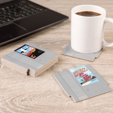 sous-verres cartouche de jeux Nintendo NES