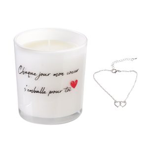bougie amour bijou surprise