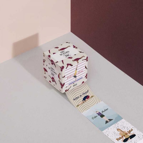 box 30 défis yoga