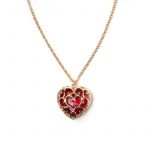 collier et pendentif collecteur coeur Zelda