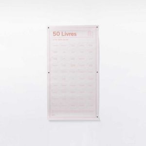 poster 50 livres à lire