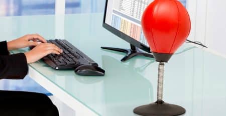 punchingball de bureau