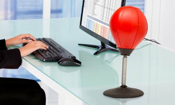 punchingball de bureau