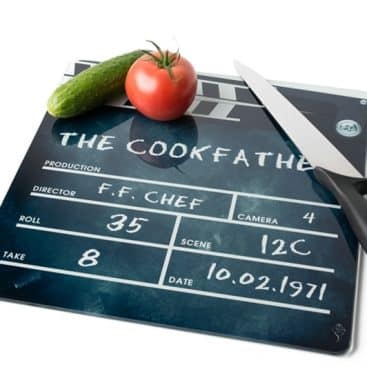 planche de cuisine clap de cinema