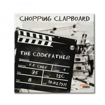 planche de cuisine clap de cinema