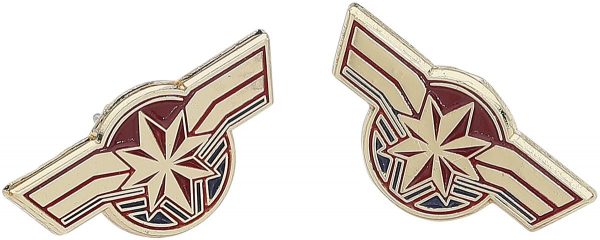 Boucles d'oreille Captain Marvel