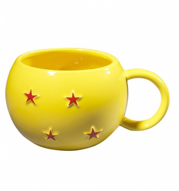 Mug Dragon Ball Z boule de cristal en céramique jaune