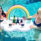 Bar nuage arc-en-ciel gonflabe