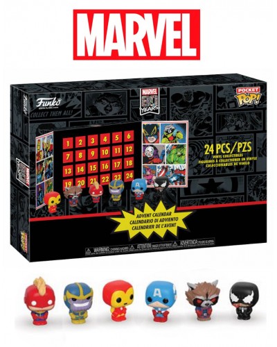 calendrier de l'avent marvel pocket pop