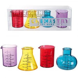 verres shooters chimiste