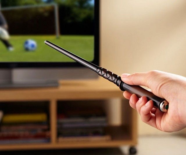 baguette harry potter telecommande tv