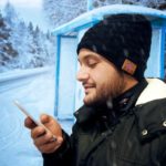 bonnet avec écouteurs bluetooth