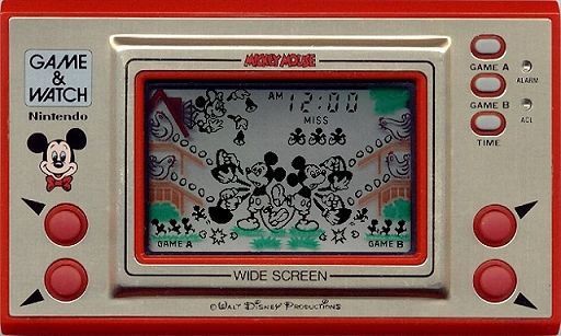 jeu électronique game and watch