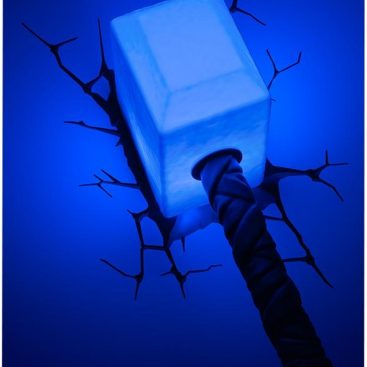 lampe murale marteau de Thor