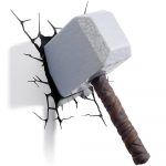 lampe murale marteau de Thor