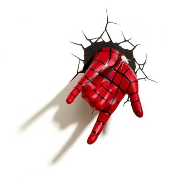 lampe murale Spiderman