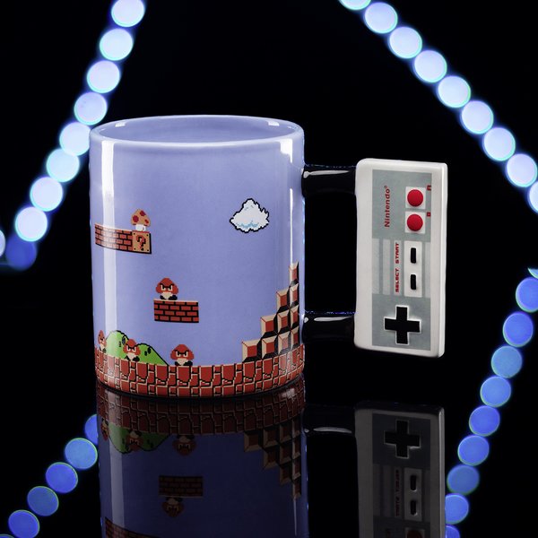 mug manette Nintendo Nes Mario