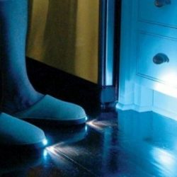 chaussons lumineux