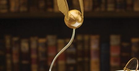 lampe clip Vif d'Or Harry Potter