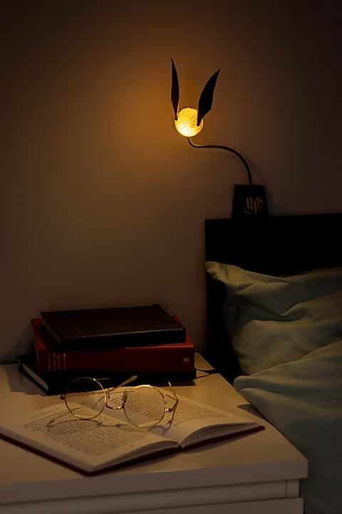 lampe vif d'or