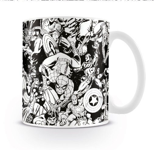 mug marvel comics