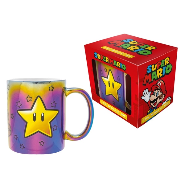 mug super mario metallic power