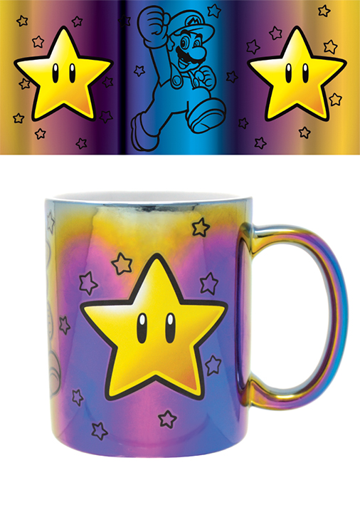 mug super mario metallic power