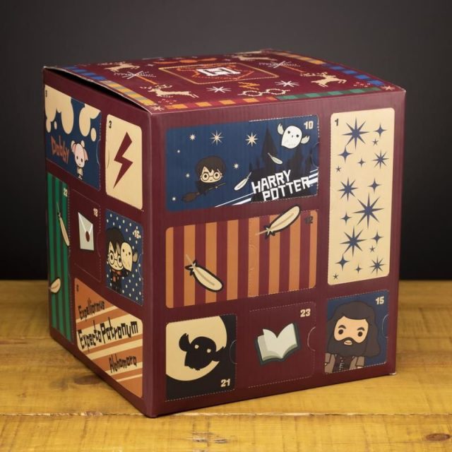 calendrier de l'avent harry potter cube