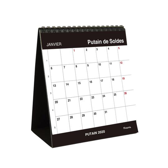 calendrier de bureau putain