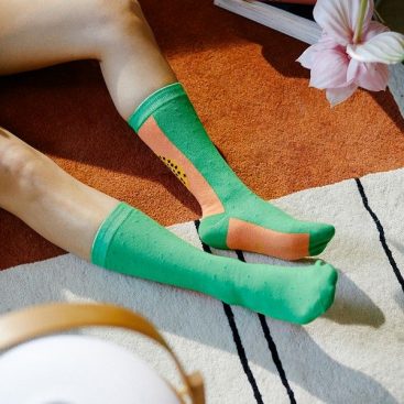 chaussettes papaye