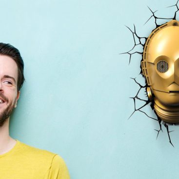 lampe murale C3PO
