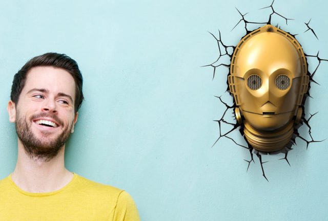lampe murale C3PO
