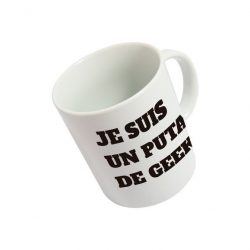 mug je suis un putain de geek