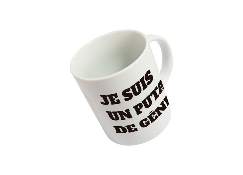 mug je suis un putain de génie