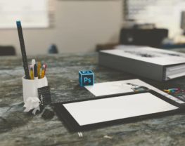 bureau organisé