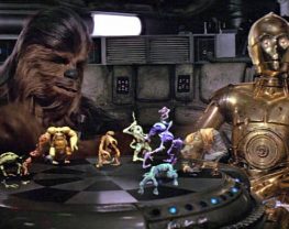 jeu echec hologramme Star Wars
