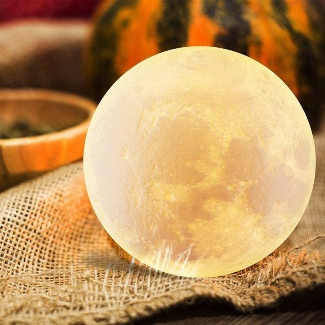 lampe lune tactile