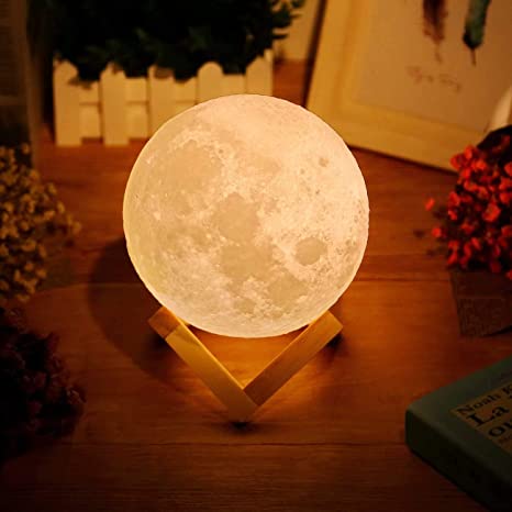 lampe lune tactile