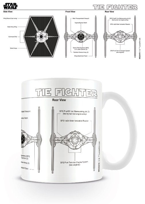 mug star wars tie fighter