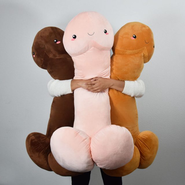 Coussin Peluche Penis Zizi Géant