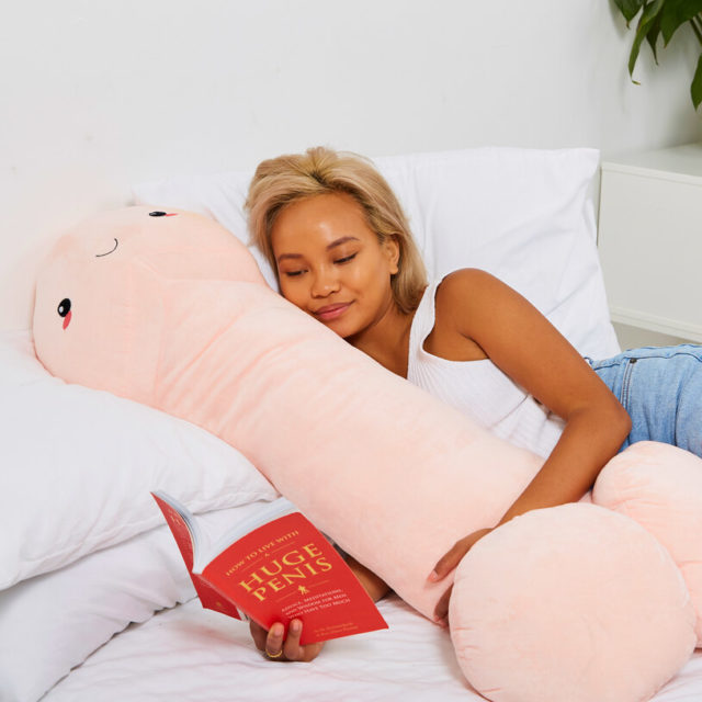 Coussin Peluche Penis Zizi Géant