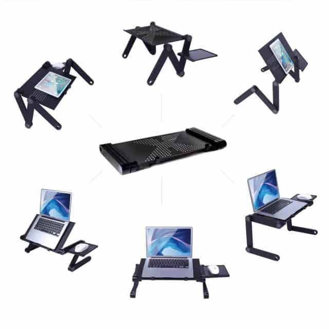 Support pour ordinateur portable pour bureau, support Ordinateur en Métal ,  support PC