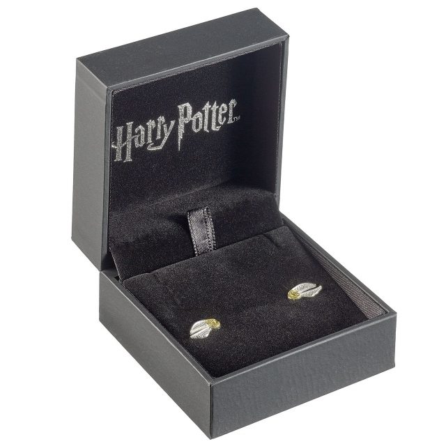 boucles d'oreille vif d'or Harry Potter