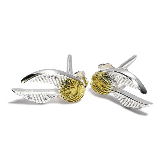 boucles d'oreille vif d'or Harry Potter