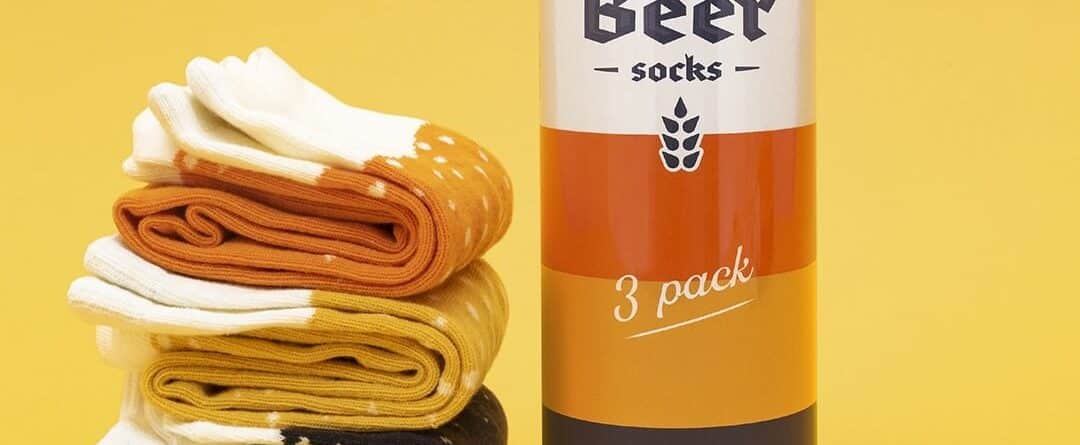 chaussettes bières pack de 3